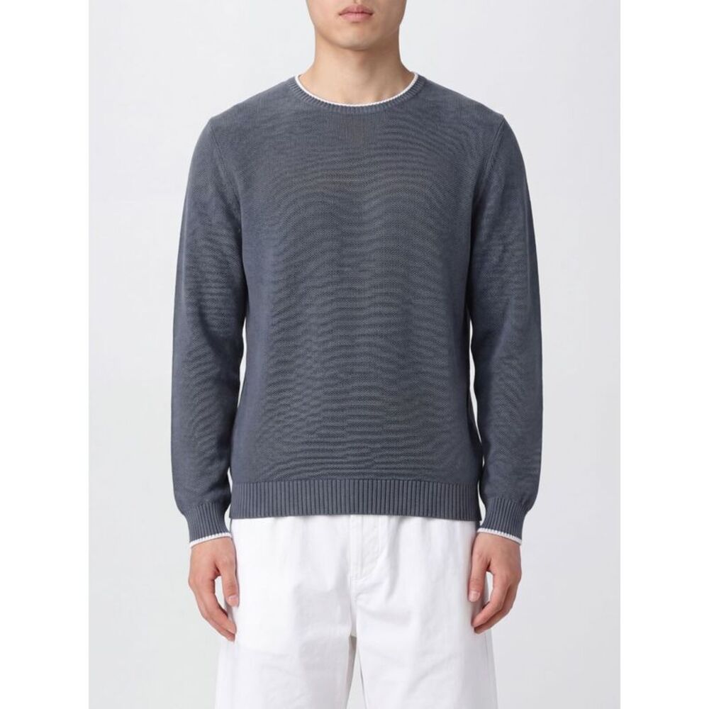 Fedeli Sweater Men Blue
